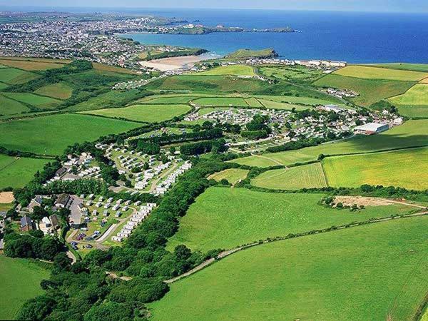 Newquay Bay Porth Caravan Hotel Esterno foto