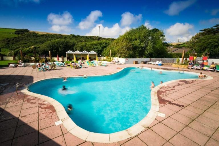 Newquay Bay Porth Caravan Hotel Esterno foto