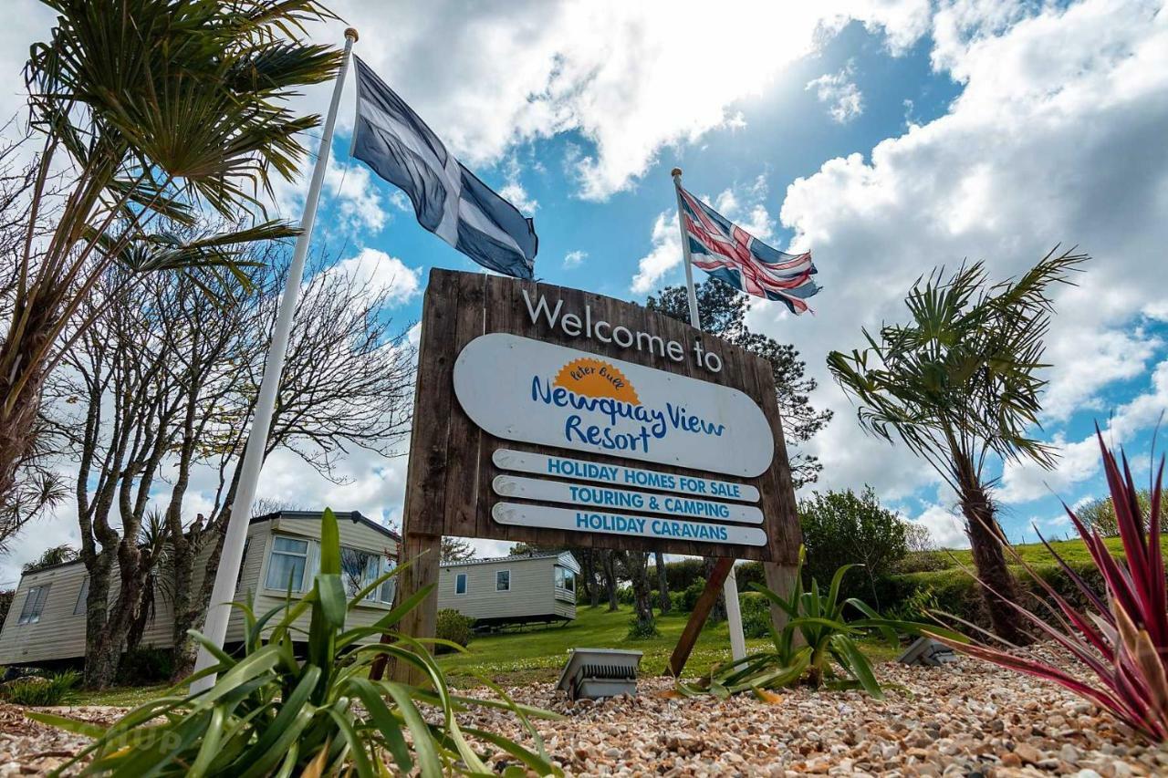 Newquay Bay Porth Caravan Hotel Esterno foto