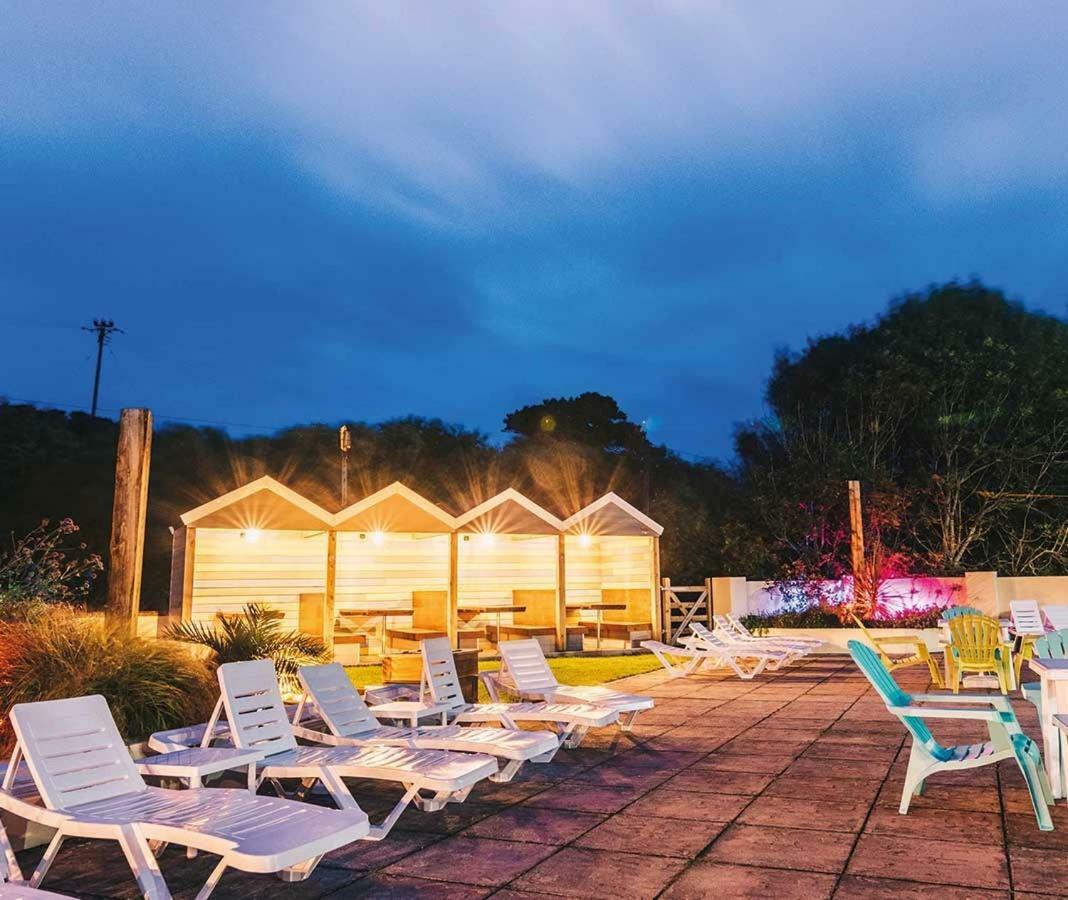 Newquay Bay Porth Caravan Hotel Esterno foto